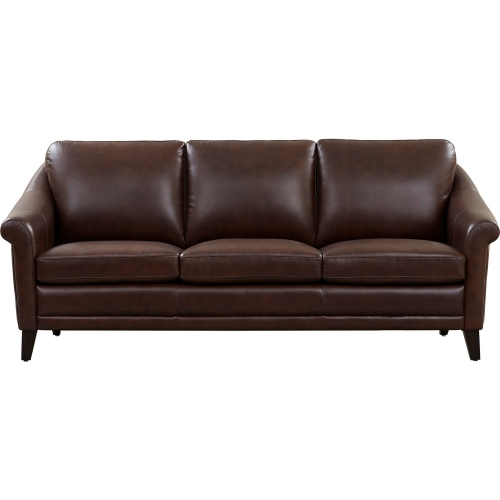 San Paulo Sofa in Brown Top Grain Leather